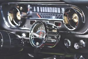 mustang tachometer